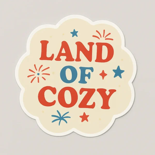 Custom epoxy sticker – glossy 3D label