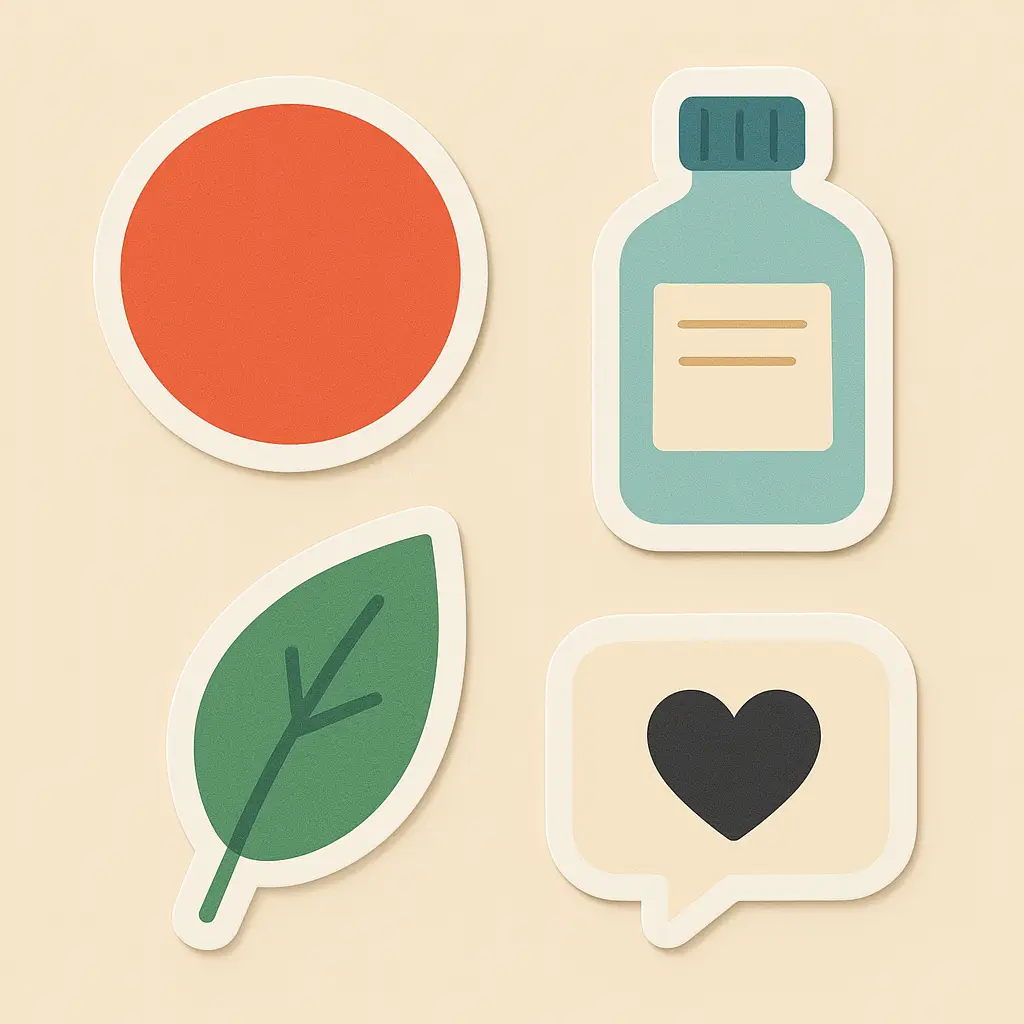 Flat Labels & Stickers